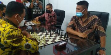 Peringati HUT RI ke-76, Kodim 1017/Lamandau Gelar Lomba Catur