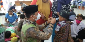 Peringati Tahun Baru Hijriyah 1443 H, Pemkab Lamandau Gelar Khitanan Massal dan Baksos