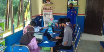 Ditpolairud Fasilitasi SMPN 1 Satu Atap Kapuas Murung Ikuti ANBK Edubrand