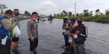 Banjir di Bukit Rawi, Minibus Diimbau Tidak Melintas