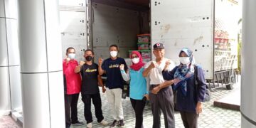 Kalteng22 Bantu PMI Kalteng Salurkan Bantuan Korban Banjir