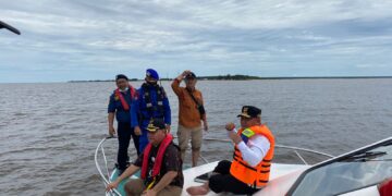 Ditpolairud Laksanakan Pengawalan Gubenur dan Lima Bupati Kalteng