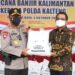 Polda Distribusikan 600 Paket Sembako untuk Masyarakat Terdampak Banjir