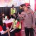 Jelang HUT Brimob Ke-76, Brimob Kalteng Gelar Vaksinasi Massal