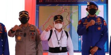 Kapolda Kalteng Dampingi Kakorpolairud Cek Lokasi Rencana Pembangunan Pusdik di Kobar