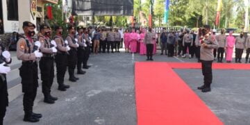 Kapolda Kunjungi Polres Kotim