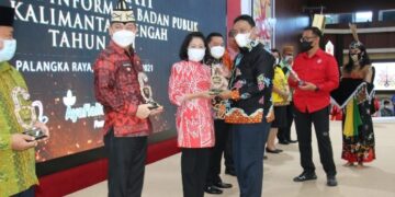 Pulang Pisau Raih Peringkat Satu Keterbukaan Informasi Badan Publik 2021 se-Kalteng
