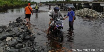 Debit Air di Penda Barania Dititik Nol Mulai Menurun