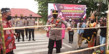 Kapolda Resmikan Gedung SPKT Polres Barut