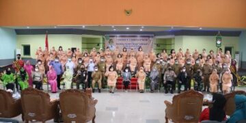 Bupati Hadiri HUT ke-22 DWP dan Kukuhkan PAW DWP Pulang Pisau