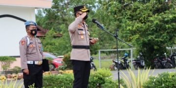 Sepuluh Angota Polres Pulpis Dapat Penghargaan