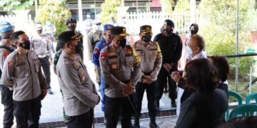 Kapolda Cek Kesiapan Pos Pam Nataru Pelabuhan Sampit
