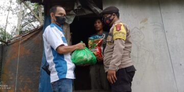 Di Pengujung Tahun 2021, PPWI Pulpis Kembali Bagikan Sembako di Dua Tempat