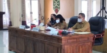 Bupati Pulpis Simak Uraian Kick Off Penandatanganan Kontrak Barang dan Jasa