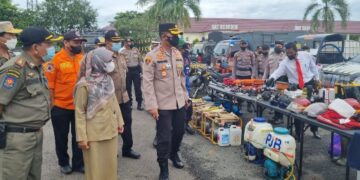 Polres Pulang Pisau Gelar Apel Pengecekan Personel dan Sarpras
