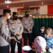 Kapolda Tinjau Vaksinasi di Gerai Vaksin Presisi Polres Kobar