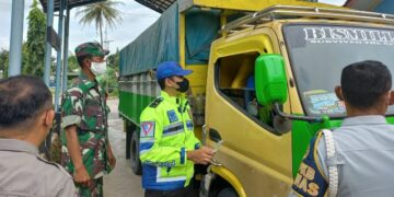 Ditlantas Polda Kalteng Gencar Imbau Larangan Kendaraan ODOL