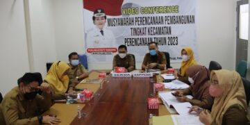 Musrenbang Tingkat Kecamatan Sebangau Kuala Digelar Secara Virtual