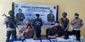 Ditpolairud Polda Kalteng Ungkap Kasus Dugaan Ilegal Logging