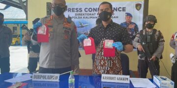 Ditpolairud Polda Kalteng Ringkus Dua Budak Sabu