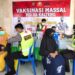Meski Libur Isra Miraj, Polda Kalteng Kembali Gelar Vaksinasi Massal