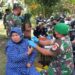 Konsep Vaksinasi Mobile, Kodim 1017 Lamandau Temui Warga