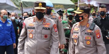 Kapolda Tinjau Vaksinasi di Barsel Targetkan 100 Persen di Akhir Tahun