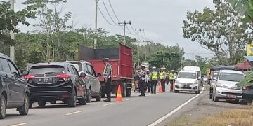 Sejumlah Kendaraan R2 dan R4 Terjaring Razia Gabungan