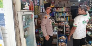 Cek Ketersediaan Minyak Goreng, Kapolres Pulpis Kunjungi Pasar Patanak