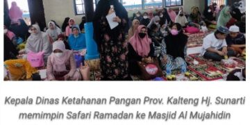 Gubernur Kalteng Imbau Masyarakat Terus Tingkatkan Kualitas Ibadah