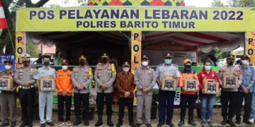 Cek Pos Pengamanan Operasi Ketupat Di Perbatasan Bartim-Kalsel, Ini Pesan Kapolda Kalteng