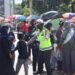 Ditlantas Atur Kelancaran dan Keamanan Jalur Karnaval Festival Budaya Isen Mulang 2022