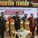Kapolda Kalteng Ikuti Upacara Hari Lahir Pancasila Secara Virtual di Kantor Gubernur