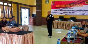 Humas Polda Kalteng Asistensi ke Polres Seruyan