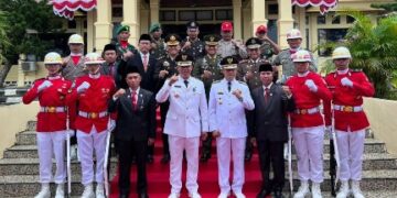 Bupati Lamandau Pimpin Upacara HUT Kemerdekaan RI ke-77