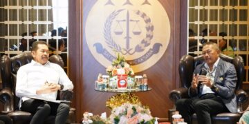 Jaksa Agung Terima kunjungan Ketum Asosiasi Penambang Nikel Indonesia