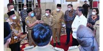 Sugianto Sabran Berdiskusi Langsung dengan Jokowi, Terkait Pengendalian Inflasi di Daerah