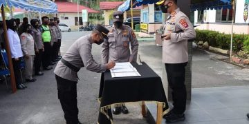 Kapolres Lantik Kasi Hukum Polres Pulang Pisau