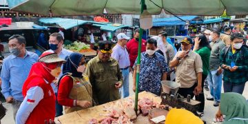 Satgas Pangan dan TPID Kalteng Sidak Pasar
