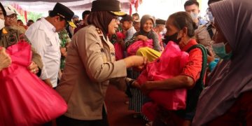 Wakapolda Kalteng Hadir di Pasar Penyeimbang Pulpis