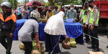 Polres Pulang Pisau Gelar Pengamanan Pasar Penyeimbang di Jabiren Raya dan Kahayan Hilir