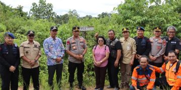 Kapolda Kalteng Terima Hibah Lahan Mako Brimob di Barut