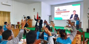 Pelatihan Kewirausahaan Pemuda di Katingan, Heru: Pemuda Harus Berani Memulai, Berani Berubah