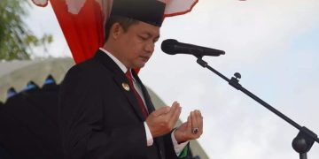 Wabup Lamandau Pimpin Upacara Hari Pahlawan