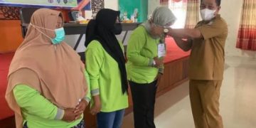 Distransnaker Mura Melaksanakan Pelatihan Membuat Produk Aman dan Halal dari Bahan Pangan Kepada Pelaku UMKM