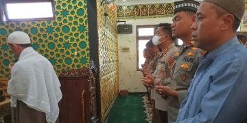 Doakan Korban Gempa Cianjur, Polres Pulang Pisau Gelar Salat Gaib
