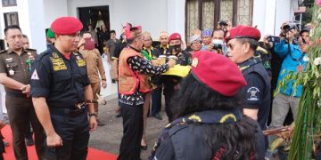 Bupati Hadiri Pelantikan BATAMAD se-Kabupaten Lamandau