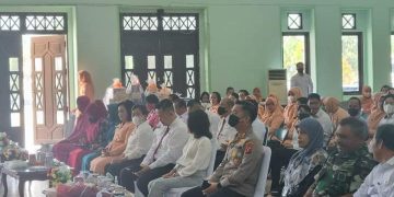 Kapolres Pulpis Hadiri Puncak Peringatan HUT Dharma Wanita Persatuan Ke-23 Tahun 2022