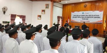 Bupati Lamandau Lantik 39 Penjabat Kepala Desa untuk Wujudkan Lamandau JUARA