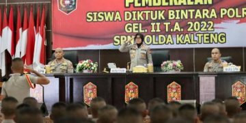 Wakapolda Kalteng Beri Pembekalan 248 Siswa SPN